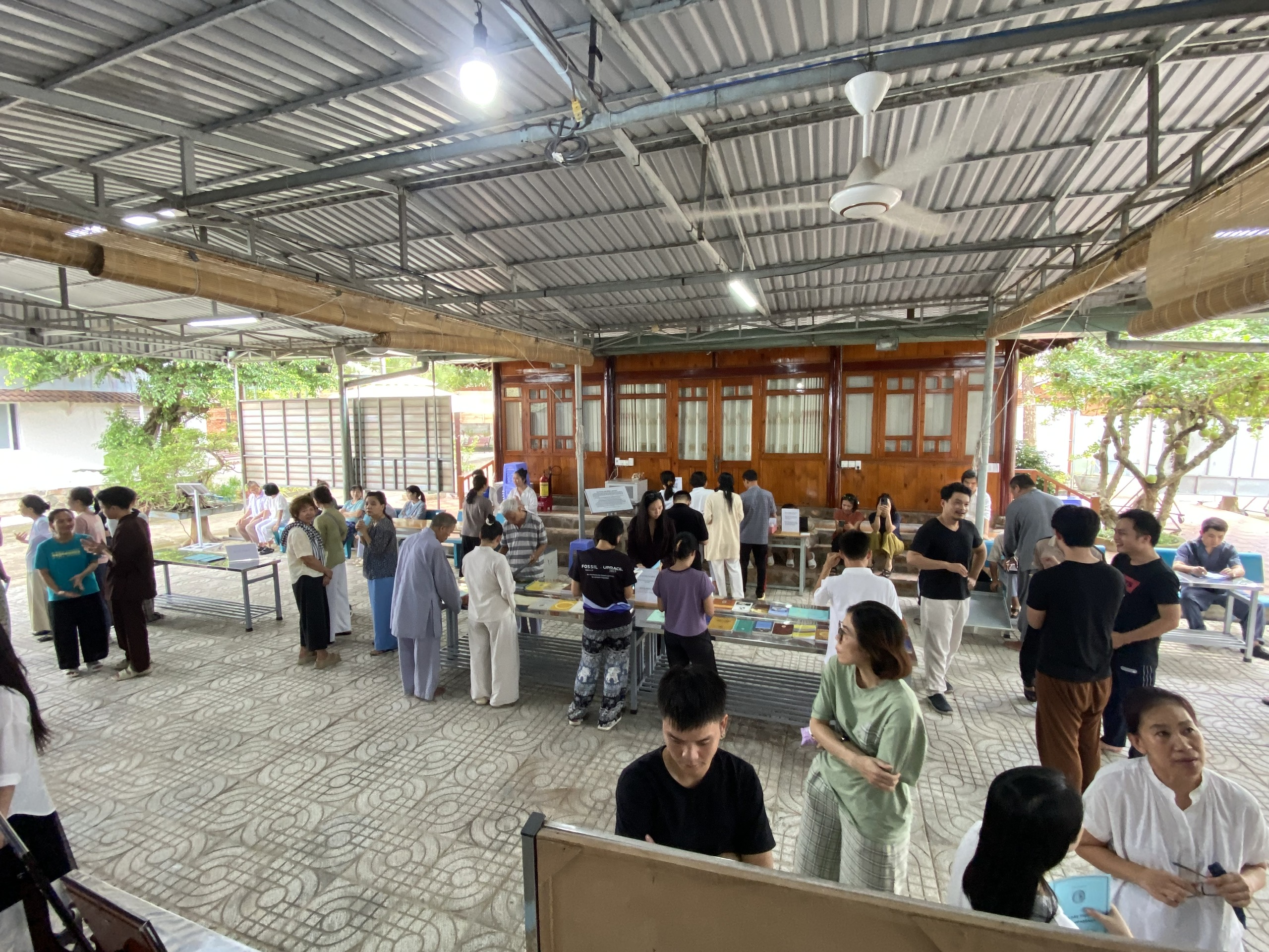 Ngày ra về cuối khoá